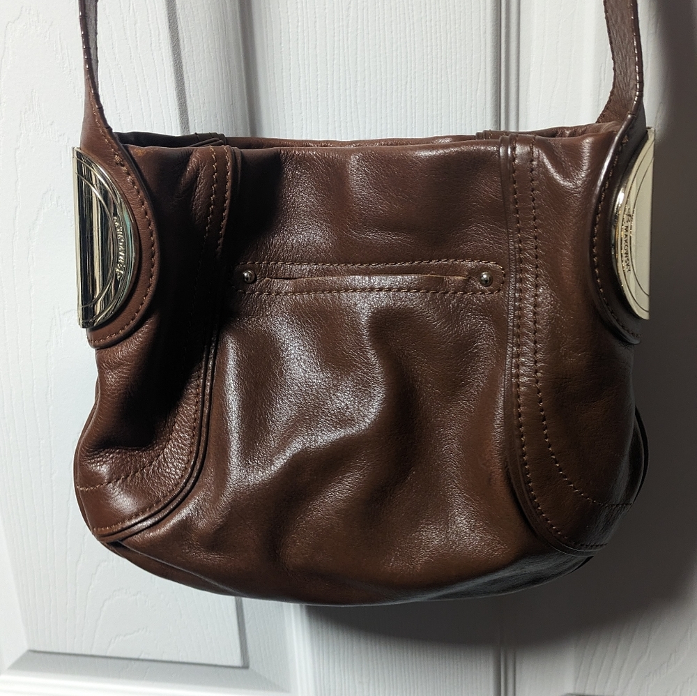 B makowsky genuine leather crossbody